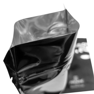 Anpasste, wasserdichte PE-Schwarze Packungstüte mit Anti-statischem Reißverschluss