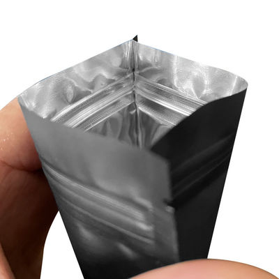 Matte selbstversiegelnde Tasche Feste Farbe Doppelseitige undurchsichtige versiegelte Tasche Aluminiumfolie Verpackungstasche