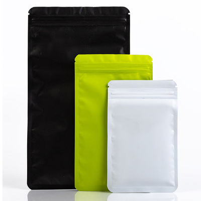 Matte selbstversiegelnde Tasche Feste Farbe Doppelseitige undurchsichtige versiegelte Tasche Aluminiumfolie Verpackungstasche