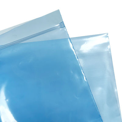 0.75mm*300*400mm Blaue antistatische Schutztüten ESD Zip Lock Tasche für Reinraum