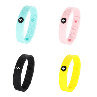 Verstellbares Anti-statisches Armband Verbessern Sie den Schlaf Silikon-statisches Armband Balance Energie wasserdichtes Anti-statisches Armband Anti-statisches Armband