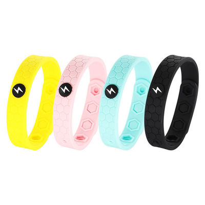 Verstellbares Anti-statisches Armband Verbessern Sie den Schlaf Silikon-statisches Armband Balance Energie wasserdichtes Anti-statisches Armband Anti-statisches Armband