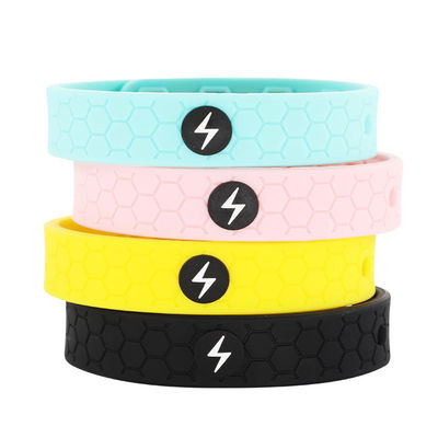 Verstellbares Anti-statisches Armband Verbessern Sie den Schlaf Silikon-statisches Armband Balance Energie wasserdichtes Anti-statisches Armband Anti-statisches Armband