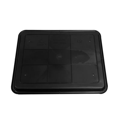 338x255x30mm Anti-statische Quadratschüssel Schwarz Kunststoffrechteckige flache Schüssel ESD Elektronische Kreis Drehscheibe