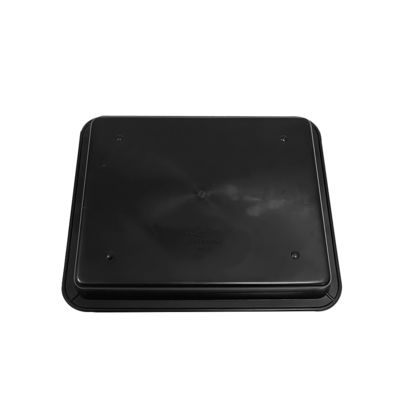 283x223x28mm Schwarz Kunststoff Quadrat Tray Anti-statische Tray Teile Box Umsatzbox Pp Gummi Tray Klassifizierung Material Box Quadrat Basin Leitrahmen