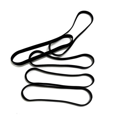 104 X 4 X 1,5 mm Schwarzes ESD-Antistatisches Leitungsband aus Silikon für elektronische Komponenten