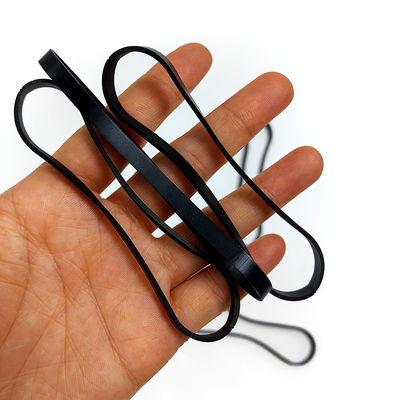 104 X 4 X 1,5 mm Schwarzes ESD-Antistatisches Leitungsband aus Silikon für elektronische Komponenten