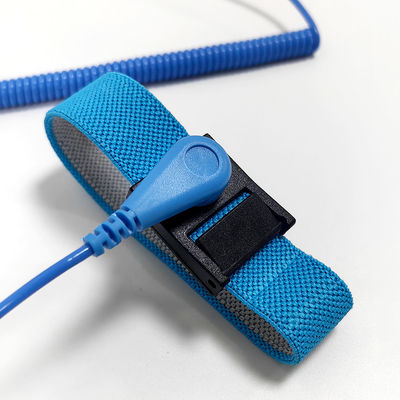 ESD Antistatisches PVC-Doppelkopf-Schnalle-Armband 1,8 Meter Länge