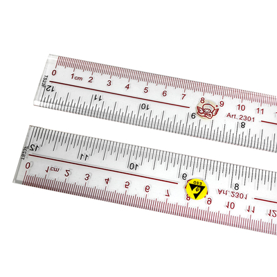 30 cm Plastiktransparente ESD-Legere Antistatische Gerade