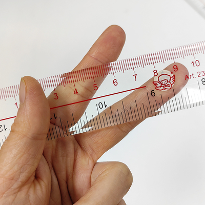 30 cm Plastiktransparente ESD-Legere Antistatische Gerade