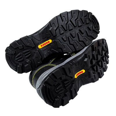 Schwarze Anti-Schlag-Anti-Piercing Stahl-Zehen-Sicherheits-Arbeitsschuhe