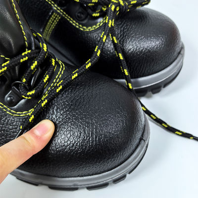 Schwarze Anti-Schlag-Anti-Piercing Stahl-Zehen-Sicherheits-Arbeitsschuhe