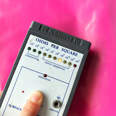 250X350MM PE Rosa Antistatische, selbstversiegelnde Abschirmbeutel