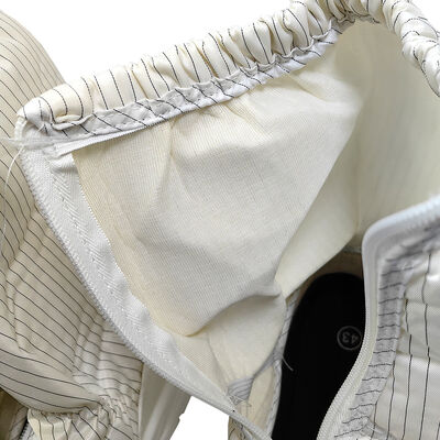 Weiße ESD-Antistatische Schwamm-Verbundrohr-Kurzschuhe