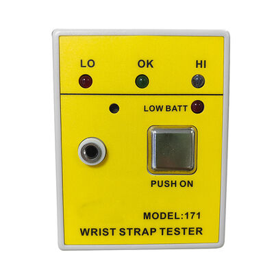 Reinraum 171 ESD Anti-Statik-Armband-Tester Gelb