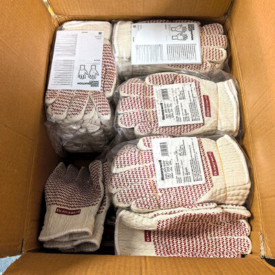 Hitzebeständige Handschuhe mit Nitril für Hochtemperaturarbeiten