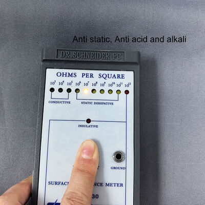 Graue antistatische Stoffe aus Anti-statischen Säuren und Alkali für Reinraumbekleidung