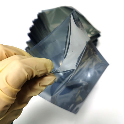 Statische ESD-AntiVerpackungsmaterialien ESD, die Taschen-offenes Ende oder Reißverschluss-Schließung abschirmen