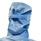 Statische waschbare Polyester-Kohlenstoff-Faser ESD-Antiarbeitskleidung