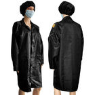Schwarze 4% Kohlenstoff-Faser Unisex-sichere Kleidungs-Antistatisches ESD mit Kappe