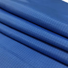 4mm Gitter blaue staubfreie waschbare Baumwolle ESD Antistaic des Gewebe-65% Polyester-33%