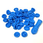 Cleanroom-blauer Wegwerfnitril-Fingerschutz antistatisches S M L XL
