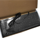 Schwarze antistatische verdrahtete Tastatur-Maus ESD eingestellt für Laborcleanroom