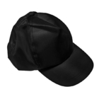 Antistatische Kappe schwarzer Polyester-Streifen-Entwurf ESD für Cleanroom-Gebrauch