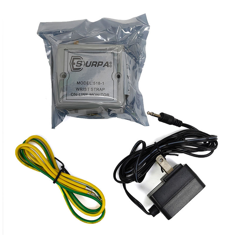 Authentische SURPA 518-1 Elektrostatischer Ring Online Monitor Anti-statische Armband Alarm Erdungsmonitor