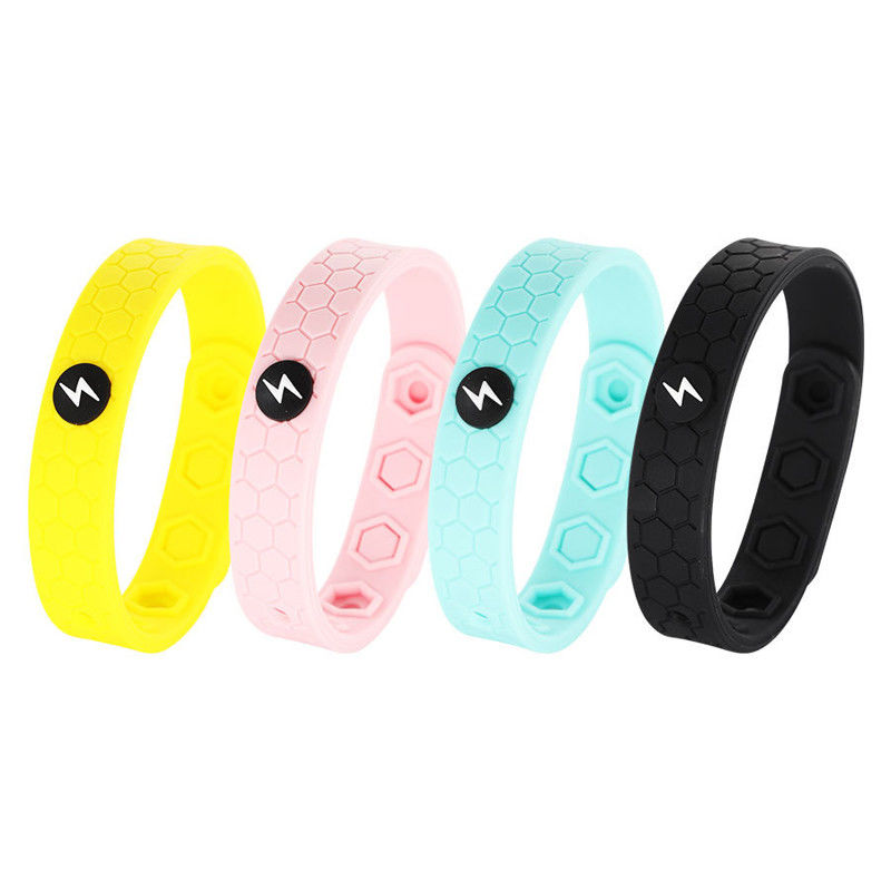 Verstellbares Anti-statisches Armband Verbessern Sie den Schlaf Silikon-statisches Armband Balance Energie wasserdichtes Anti-statisches Armband Anti-statisches Armband