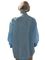 Antistatischer des Jacken Cleanroom-des Kleid5mm Reißverschluss Gitter-Polyester-YKK mit Logo Printing