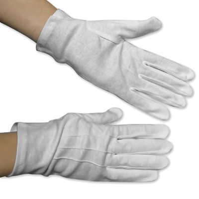 8.5CM Breathable Sicherheit Cleanroom-Baumwollhandhandschuhe