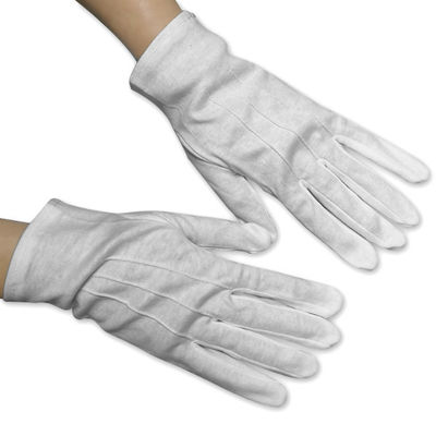 8.5CM Breathable Sicherheit Cleanroom-Baumwollhandhandschuhe