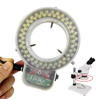 64T Mikroskop Lichtquelle LED Ring Mikroskoplampe